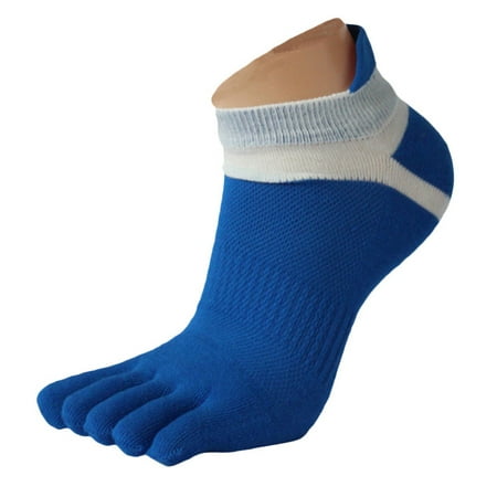 

Huaai socks for women Toe Sports Pair Running Men 1 Five Meias Socks Mesh Finger Socks cute socks Blue