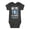 HEATHER CHARCOAL, variant on - Were You Sleeping - Infant One Piece