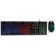 thumbnail image 1 of Kit gamer Westminster Teclado alámbrico membrana, layout español + Mouse 3600 dpi, 6 botones, negro, 1 of 3