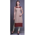 thumbnail image 2 of Bimba Tunique Droite pour Femmes Imprimée Sans Manches Kurti Décontractée Petite, 2 of 5