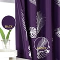 thumbnail image 3 of Cortinas Blackout Estelar Textiler Moradas con Diseño de Palma 160x160 cm, 3 of 9