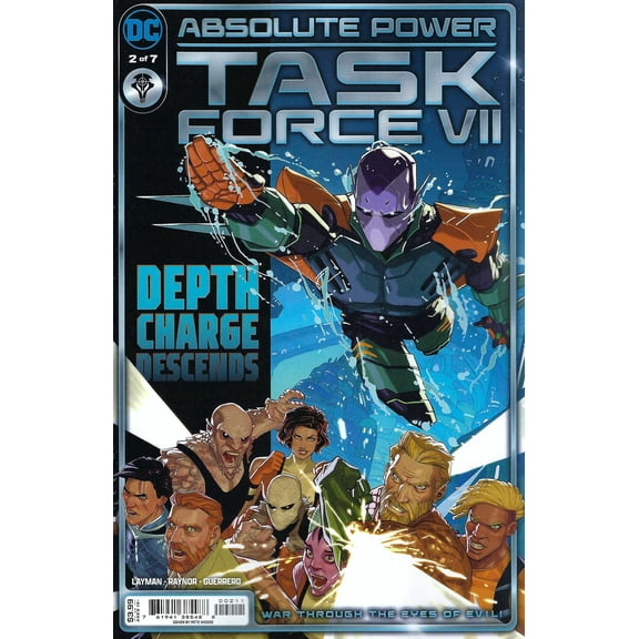 Absolute Power: Task Force VII #2A VF ; DC Comic Book