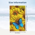 thumbnail image 4 of Yibo Sunflower on Yellow Background Beach Towel Absorbent Towel Lightweight Shower Towel for Bathroom Outdoor, 4 of 9