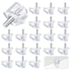 thumbnail image 1 of Clavija De Soporte De Estante Transparente De 3Mm, Soporte De Plástico Para Estantes De Muebles, Kit De Clavijas De Soporte Para Armarios 100 Uds. Cateissary HA038574-00, 1 of 5