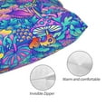 thumbnail image 3 of Yiaed Colorful Mushrooms Print Brushed Microfiber Envelope Pillowcases, Standard,Envelope Closure Pillow Cases(No pillow core)-14"x20", 3 of 6