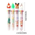 Christmas Cute Cartoon Christmas 6 Color Or 10 Color Ballpoint Pen