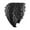 Black, variant on 11cm Wide Women's Vintage Headband, , One Size, for Daily Wear/Parties, Hair Accessory for Girls