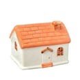 thumbnail image 1 of Primegos Warm Cabin Tissue Box Ceramics Tissue Box Cover Multipurpose Cute Modern House Tissue Box Holder Decoration, 1 of 8