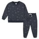 thumbnail image 1 of Gerber conjunto sudadera azul y pantalón para niño cómodo y fácil de vestir, 1 of 4