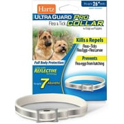 Angle View: Hartz UltraGuard Pro Reflective Flea & Tick Collar for Dogs and Puppies, 7 Month Flea and Tick Prevention Per Collar, 1 Count