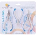 thumbnail image 4 of DIY Jewelry Tool Sets Plier Sets Round Nose Side Cutting Pliers and Wire Cutters Blue 110~125x70mm, 4 of 8