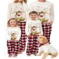 thumbnail image 1 of Pyjamas de Noël Assortis pour la Famille Ensembles de Pyjamas de Nuit pour Enfants-4t, 1 of 8