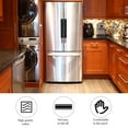 thumbnail image 3 of WASHWEPE 4Pcs Black Appliance Door Handle Cover for Refrigerator Oven Fingerprint Prevention, 3 of 8