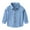 Blue, variant on Boys Shirts Toddler Girls Long Sleeve Solid Color Button Down Gentleman Tops Holiday Shirts T Shirt Casual Formal Tops Size 3 Y-4 Y