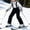 Black, variant on Unisex Snow Ski Pants Insulated Waterproof Winter Outdoor Snowboard Bibs Ski Pants with Adjustable Suspenders