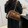 thumbnail image 3 of Purse Axila Bag Faux Suede PU Cuero Damas Lindo para Mujeres, 3 of 9