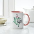 thumbnail image 4 of CafePress - Shark Birthday Mugs - 11 oz Ceramic Mug - Novelty Coffee Tea Cup, 4 of 4