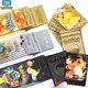thumbnail image 2 of Colorful Gold Foil Card Charizard Pikachu Arceus Silver Black Rainbow English French German Spanish VSTAR GX VMAX Cards, 2 of 5