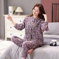 thumbnail image 4 of Ropa de hogar para hombres y mujeres de primavera y verano, traje de pareja, pijama exterior fino de algodón de talla grande, 4 of 6