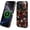 Halloween floral print, variant on for iPhone 15 Pro Max Cases,Campatible with Magsafe,2-Layer Hard Shell + Silicone Cover - Shockproof Protection, Halloween Floral Print