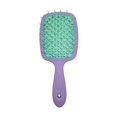 thumbnail image 4 of Cepillo para desenredar, peine para rizos de , cepillo para el cabello, cepillo suave para cabello húmedo, cepillo de paleta para cabello Verde púrpura Yinane cepillo desenredante, 4 of 8