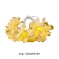thumbnail image 3 of LED Fairy String Lights with Jasmine Flowers - Battery Operated Waterproof Decor for Weddings, Parties, Gardens, and Home - Romantic Warm Lighting for Indoor and Outdoor Use, 3 of 6