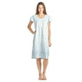 thumbnail image 5 of Casual Nights Women's Flowery Short Sleeve Nightgown, 5 of 5