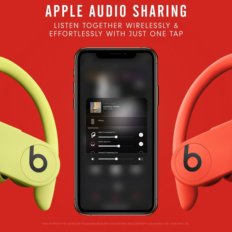 Powerbeats Pro Totally Wireless Earphones Spring Yellow Walmart