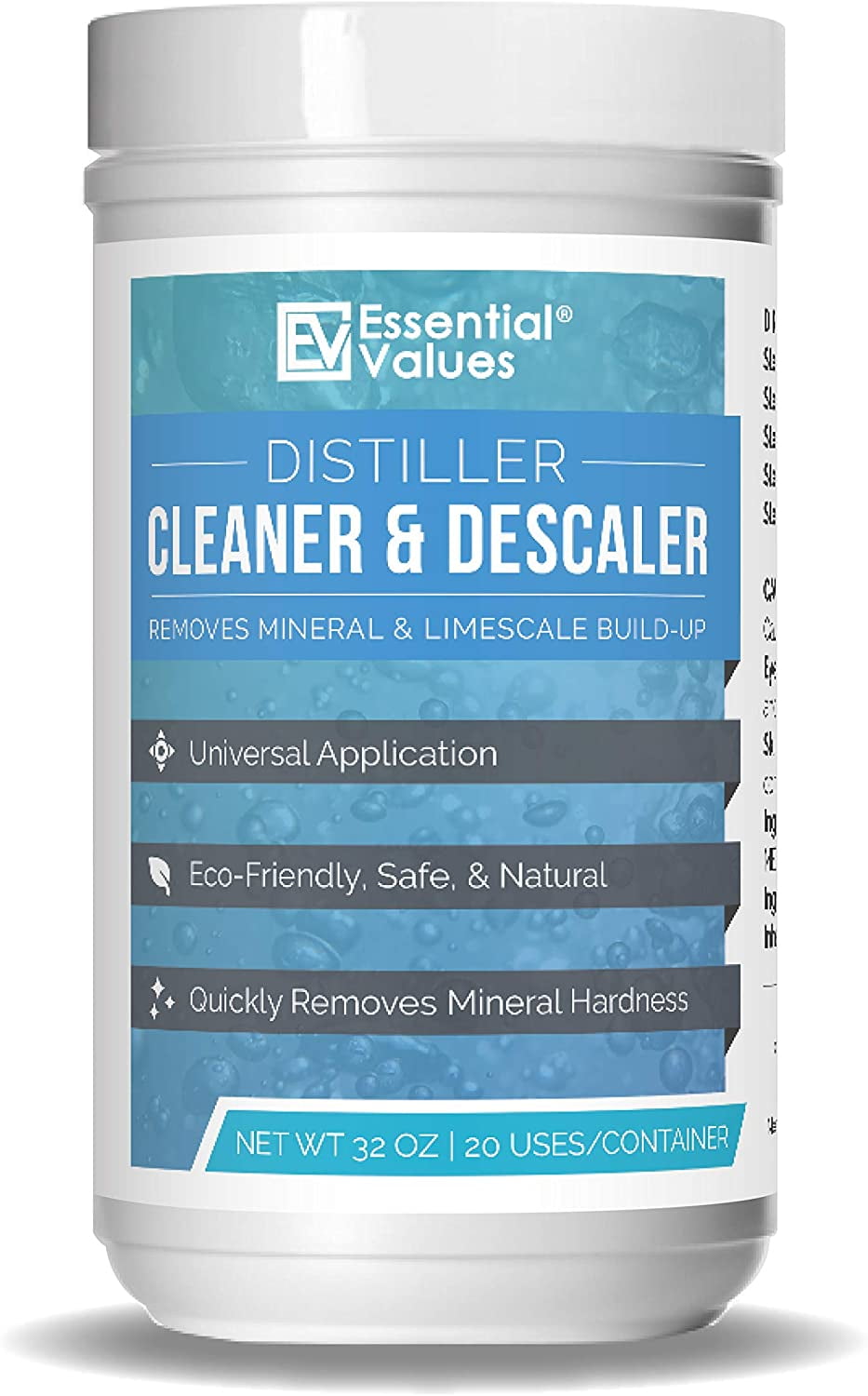 Essential Values Waterwise, Natural and Safe, Citric Acid Distiller Cleaner Descaler (2 lbs)