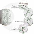 thumbnail image 6 of Shower Curtain Sage Green Eucalyptus Leaves Bathroom Curtains with Hooks, Waterproof Fabric Watercolor Leaf Bath Shower Curtains Set for Bathroom Bathtubs Decor 36x72 Inch, 6 of 8