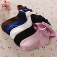 thumbnail image 5 of 5 Colors Princess Toddler Baby Girls Lace Ruffle Frilly Ankle Socks Anti Slip Tutu Socks, 5 of 5