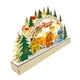 thumbnail image 4 of Decoración navideña de madera para escritorio, escenas festivas de madera, casas , colección de estatuas, lámparas, adornos de mesa,, 4 of 9