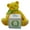 LETTER Q, variant on Cherished Teddies 1.75In Bear With Abc Block, Resin, Teddy Bear Miniature Block 158488 Q