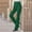 Green A, variant on SDNall Womens Flare Solid Suit Pants Leisure Trousers Bell-bottoms Solid Color Pants