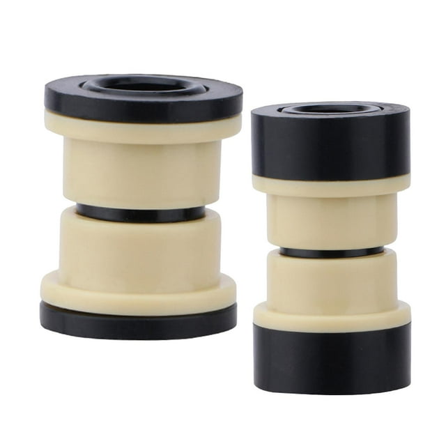 Almencla 2pcs Mountain Bike Bushing Rear Shock Mount Shock Absorber Tube Mounting StyleD