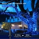 thumbnail image 2 of Guirnalda de luces solares JMEXSUSS, paquete de 4, 100 LED azules, 10 m, IP65, 2 of 8