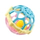 thumbnail image 5 of Pelota sensorial de goma suave para niños | Juguete táctil rosa para el desarrollo de la motricidad fina | Pelota texturizada, estirable y apretable para la coordinación ojo-mano, 5 of 5