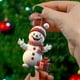 thumbnail image 3 of Adorno de árbol de Navidad plano de acrílico 2D con dibujos animados de Papá Noel, muñeco de nieve, adornos navideños, decoración de fiesta de Navidad 2025, 3 of 5