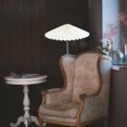 thumbnail image 4 of unbranded Pantalla Para De Beige De Tela Y Hierro Con Acabado Duradero, 4 of 6