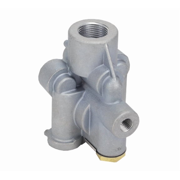 Heavy Duty Trailer Spring Brake Valve w/ 1/4“ Supply & 3/8“ Devery Port - Emergency Brake Valve Replaces 51301, Sealco 110500N, Bendix 300251, OE Aftermarket 3515258, 3515870