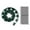 Green, variant on Landscape Edging, 33FT Flexible Garden Border Edging with Stakes, No Dig Lawn Edging Roll,Fence for Flower Beds,Yard,Pathway, Paver Borders,Easy Tool-Free Installation,Durable Outdoor Design