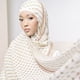 thumbnail image 4 of Guardurnaity Pañuelo palestino de gasa de poliéster, suave hijab, bandana para ocasiones especiales elegantes, pañuelo árabe, no solo para la Accesorio para el cabello dos 70*180, 4 of 6