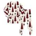 thumbnail image 6 of Xyant Christmas Pajamas Toddler, Boys Girls Sleepwear Kids Long Sleeve Soft Cotton 2 Piece Pjs Set 2-3T, 6 of 7