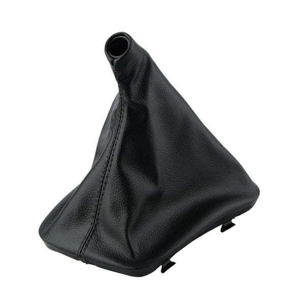 Durable Black Car Shift Knob PU Leather Gear Stick Boot Cover for BMW E30 E34 E36 Z3 X5 Car-styling Interior Accessories