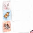 thumbnail image 3 of 20 All Occasion Blank Cards Assorted (10 Designs, 2 Each) - Fluffy Furballs All Occasion (4" x 5.12") AM7168OCB-B2x10, 3 of 6