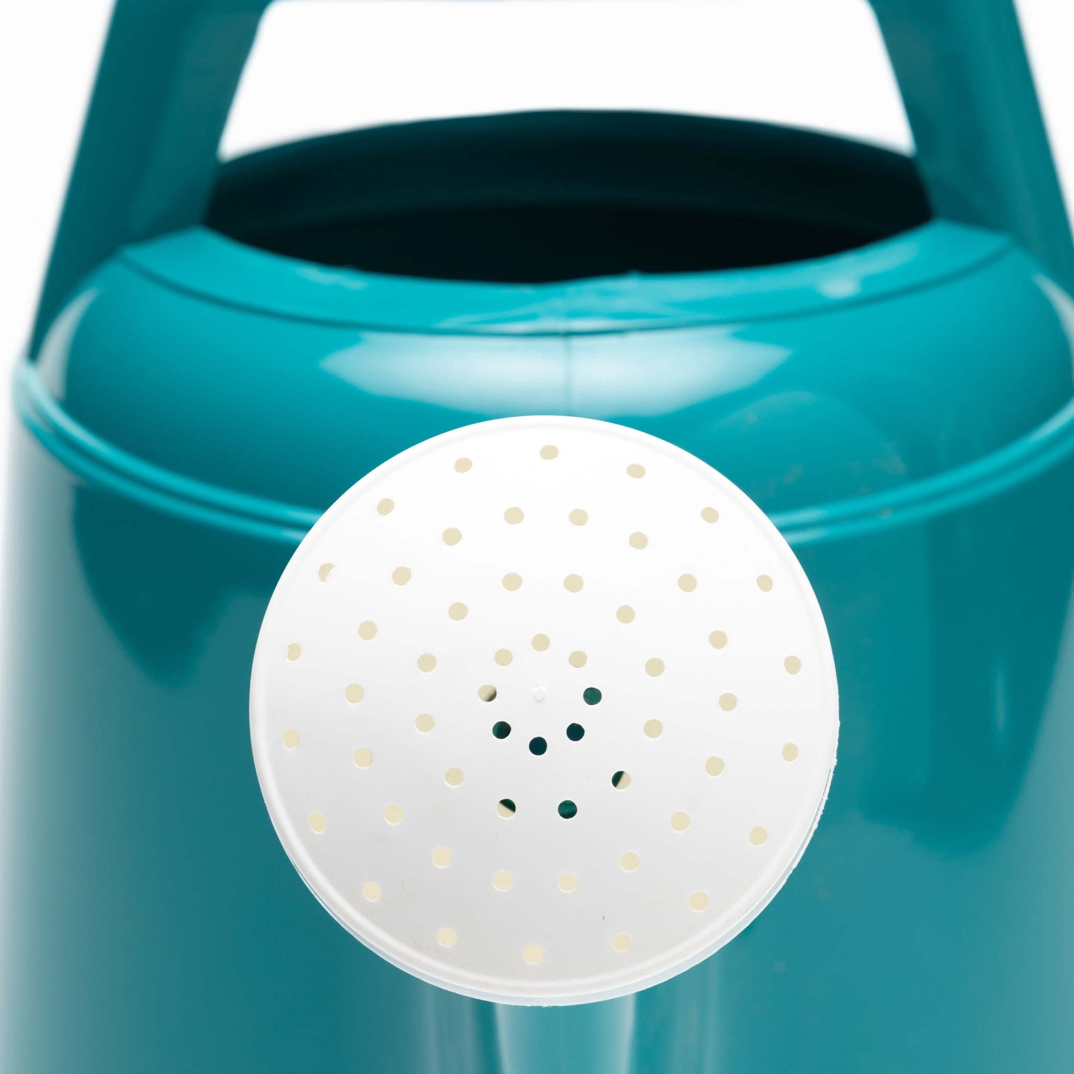 Bloem Deluxe 2 Gallon (256 Fl Oz) Bermuda Teal Green Resin Watering Can for Indoor and Outdoor Use