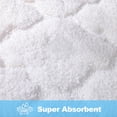 thumbnail image 5 of Findosom Bathroom Rugs Sets 4 Pcs with Toilet Lid Cover,U-Shaped Contour Toilet Mat,Non-Slip Machine Washable Absorbentb Rugs and Mats for Bathroom Floor Mats Microfiber Shaggy Bath Rug,White, 5 of 9