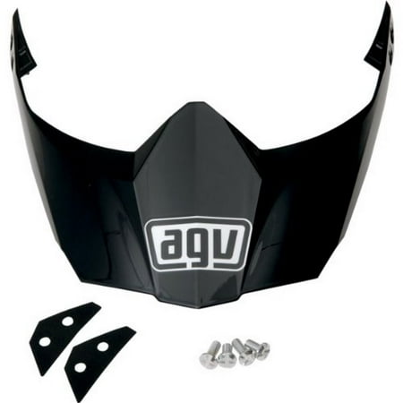 Agv Visor - AGV Helmet Visor for AX-8 Dual Sport/EVO - Black KIT76108001