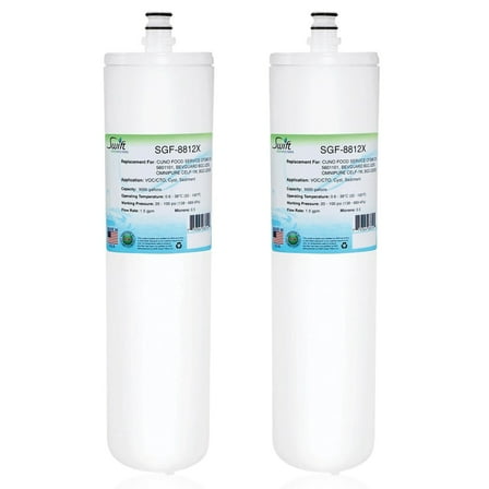 Swift Green Filters SGF-8812X Compatible Commercial Water Filter for CFS8812X, 5601101, BGC-2200, BGC-2200S , Made in USA (Pack of 2)