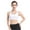White, variant on Womens Sports Bra Woman Bras With String Quick Dry Shockproof Running Fitness Large Size Underwear